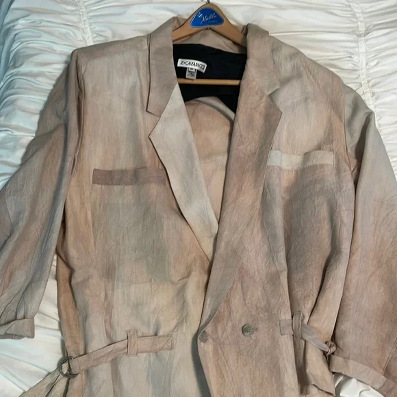 Suits & Blazers | 199 Vintage Original Z Cavaricci Blazer Double